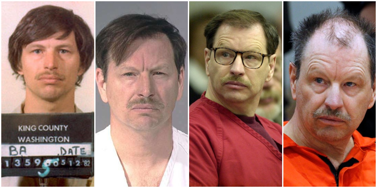Gary Ridgway en diferentes años