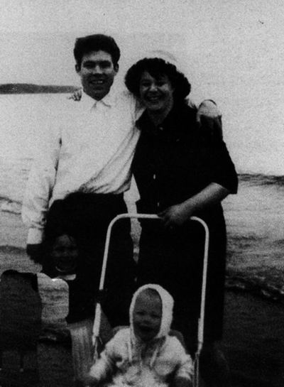 Fred West, Catherine Costello y su hija Charmaine